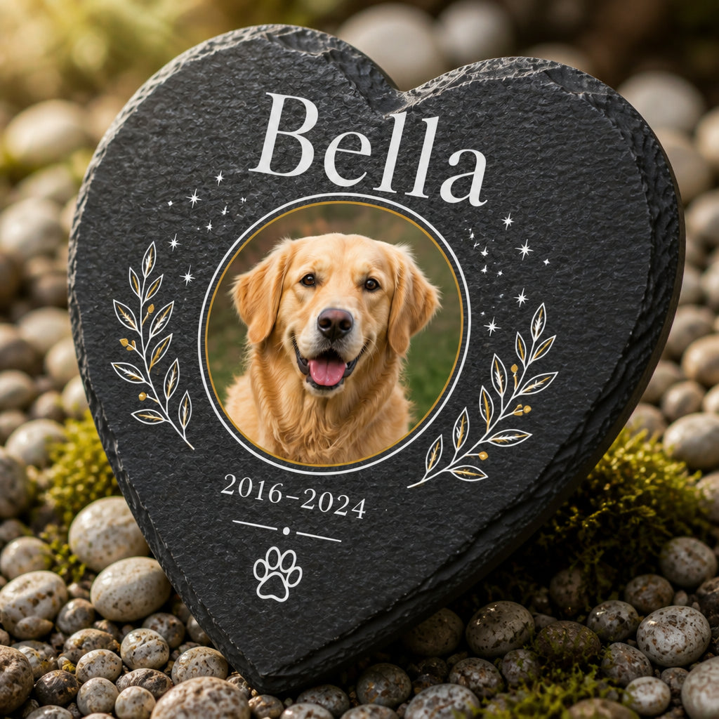Heart Slate Pet Memorial – Photo + Name + Years - Personalized Slate Memorial Stone 8dd60ef6-a2aa-4079-a49e-14678b172de9.jpg