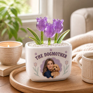 The Dogmother Photo-to-Art Plant Pot - Personalized Plant Pot & Vase 8e0718f9-29ce-4cd1-8372-eaf3f9263c8b.jpg