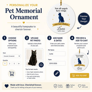 Cat Memorial Ornament – Not all angels have wings, some have whiskers – Personalized Name & Years - Personalized Ornament 8e138a19-dc5c-4730-88f4-6cf37f1b0ca1.jpg