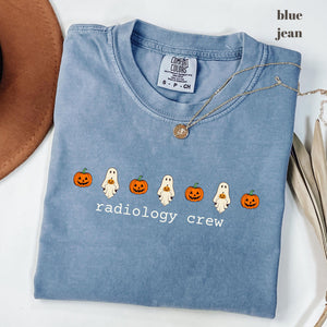 Custom Radiology Crew Shirt, Personalized Halloween X-Ray Tech Tee, Ghost Radiology Gift, Radiologic Technologist, Comfort Colors 8e24d945-cd88-4d02-9ac7-e99d96a09da6-1.jpg