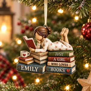 Personalized Book Lover Ornament, Custom Reader Christmas Gift, Bookworm Acrylic Ornament, Gift For Her, Bookish Tree Decor 8e4783c7-eb35-4ce8-bba3-8fbd2d435a8a-9205056d-1f46-4a87-ac56-00393dd4c618.png