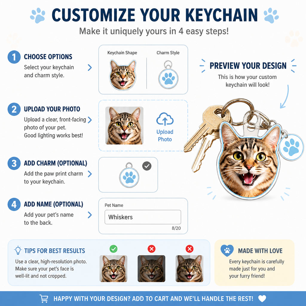 Custom Face/Pet Die‑Cut Acrylic Keychain - Personalized Custom Shape Keychain With Charm (1 Layered) 8e50d3e5-1b66-4525-b648-42d9935bcb51.jpg