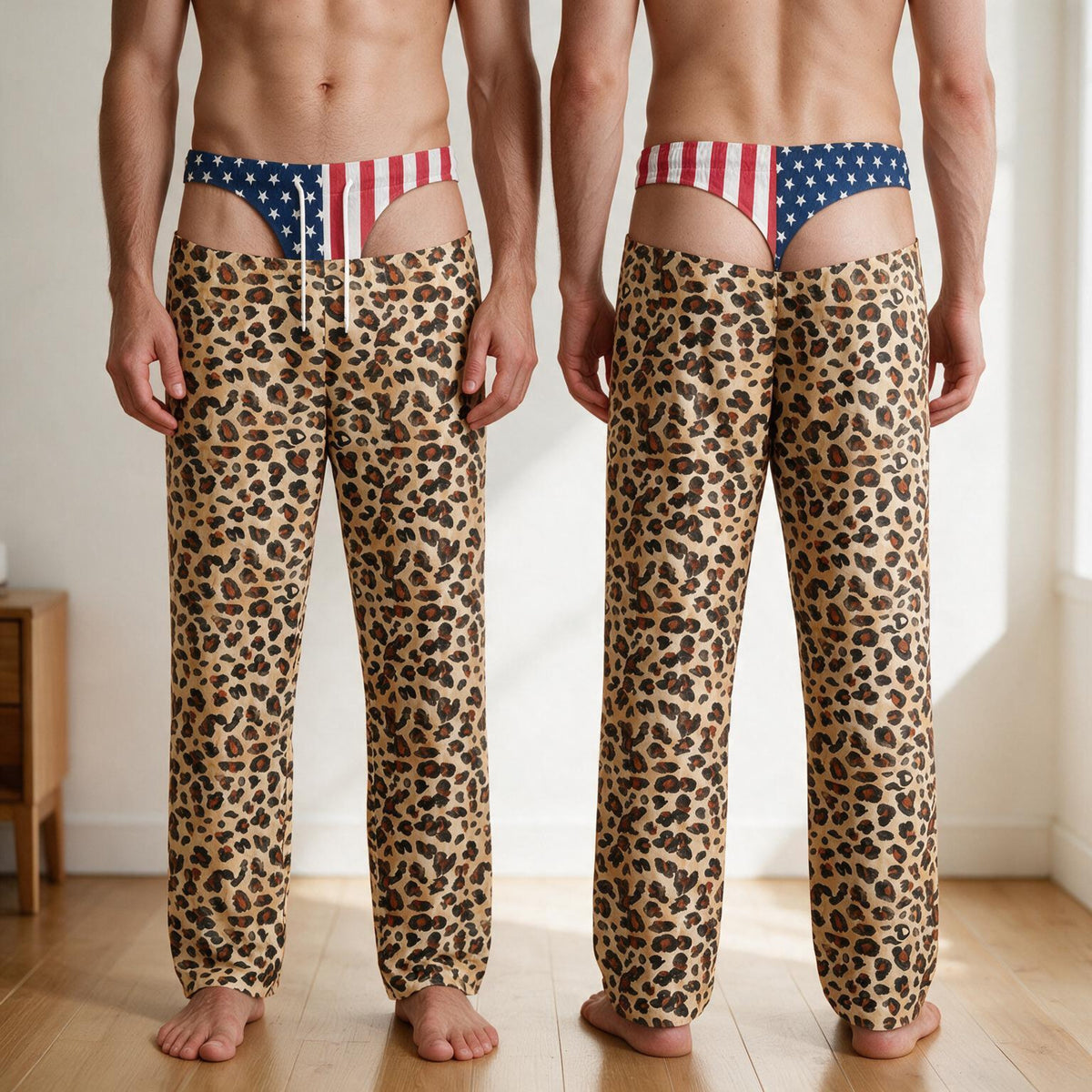 Custom Funny Plaid Pajama Pants for Men, Fake Butt & Underwear Illusion, Christmas Prank Gift 8e6fa93b-3931-4359-95e1-cb918bb6fb9c-10.jpg