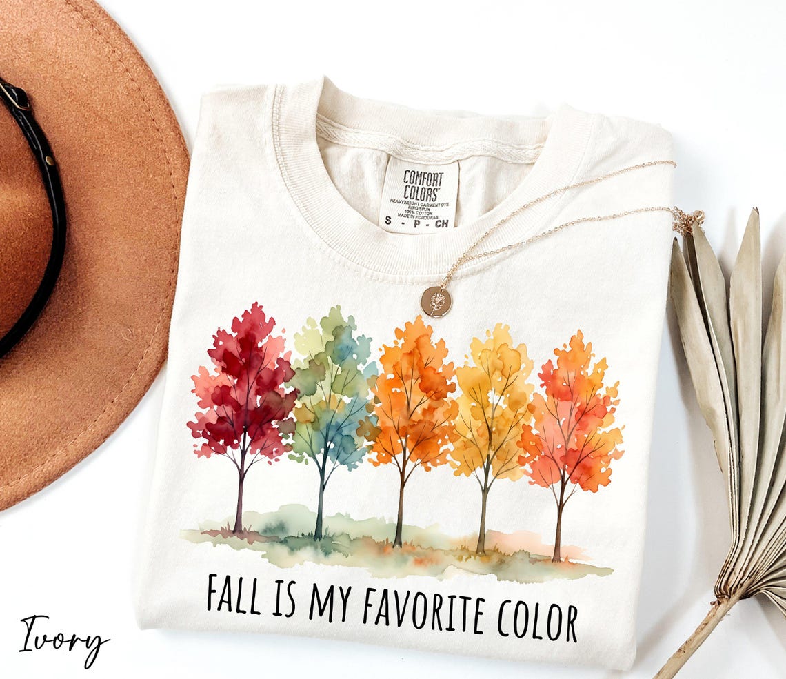 Fall Is My Favorite Color Shirt, Autumn Vibes Shirt, Comfort Colors Fall Lover Shirt, Thanksgiving Shirt, Cute Autumn Shirt, Fall Gift 8e730ec2-22ab-468e-b2ad-a0ee5907d1b8-2.jpg