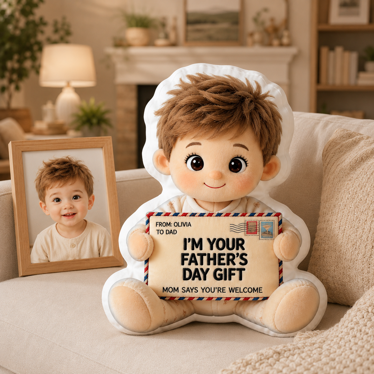I'm Your Father's Day Gifts - Personalized Pillow For Father's Day, Dad, Husband