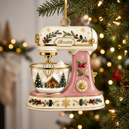Christmas Baking Mixer-Personalized 3D Relief Mixer Acrylic Ornament,Custom Kitchen Mixer Christmas Keepsake,Baking Gift For Bakers 8eaa6b2e-c637-44cd-a54f-cbbd964a2293-30b3a2a5-77a2-4edd-b1fb-41874d1e8c41.png