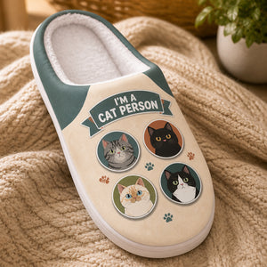 I'm A Cat Person – Custom Cat Photo Fleece Slippers - Personalized Fleece Slipper 8eb2df02-4b3a-4ac8-bb8a-7cafacb5f735.jpg