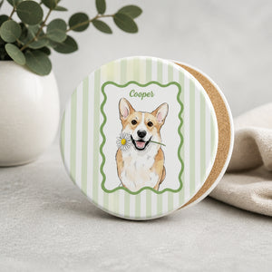 Custom Pet Portrait Ceramic Coaster — From Your Photo - Personalized Custom Ceramic Coasters 8ebbb2e9-ccd1-458e-bdc3-ad56248f1fde.jpg