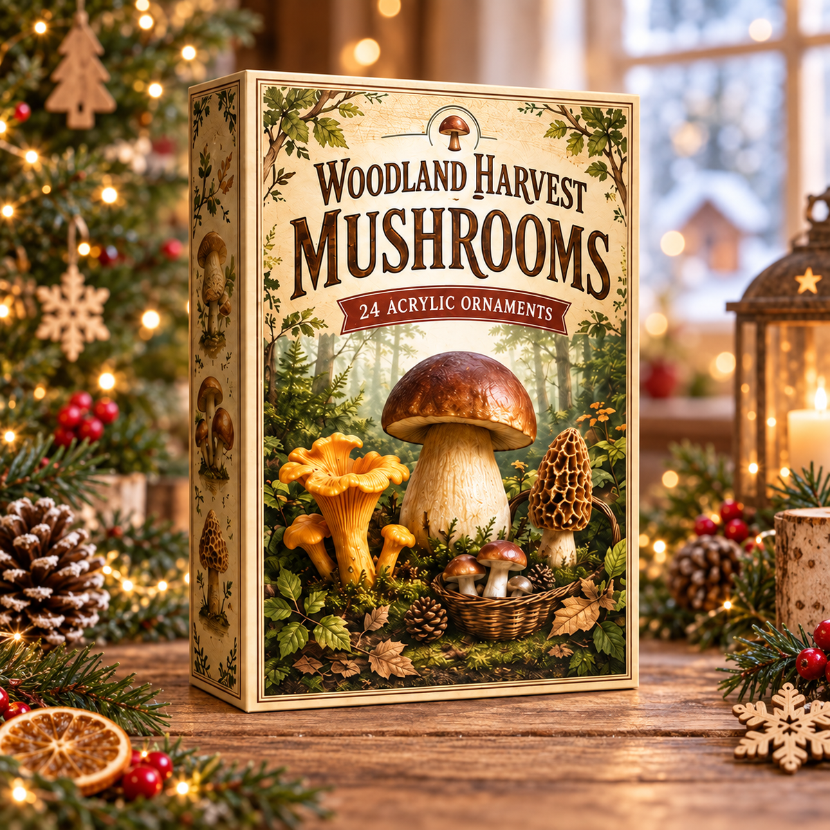 Woodland Harvest Mushrooms Advent Calendar 2026 - 24-Day Festive Countdown, Acrylic Charms Blind Box - Gift For Nature Lovers 8ee30d7d-ba5b-4dba-986f-fff9ec6730bf-mushroom-box.png