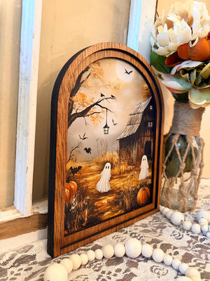 Rustic Halloween Wood Framed Arch Ghost Mini Sign - Spooky Cute Table Top Fall Decor 8f1d0fb6-afd9-4320-a03e-0b5a50cea164--qwqwqew-3-.webp