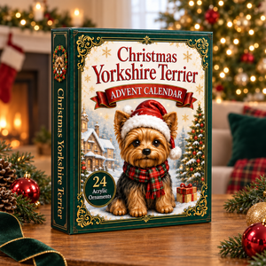 Christmas Yorkshire Terrier Advent Calendar 2026 - 24-Day Festive Countdown, Acrylic Charms Blind Box - Gift For Dog Lovers 8f2128ee-4a65-44c4-a2c8-1f3ddd5c18ca-yorkshire-box.png