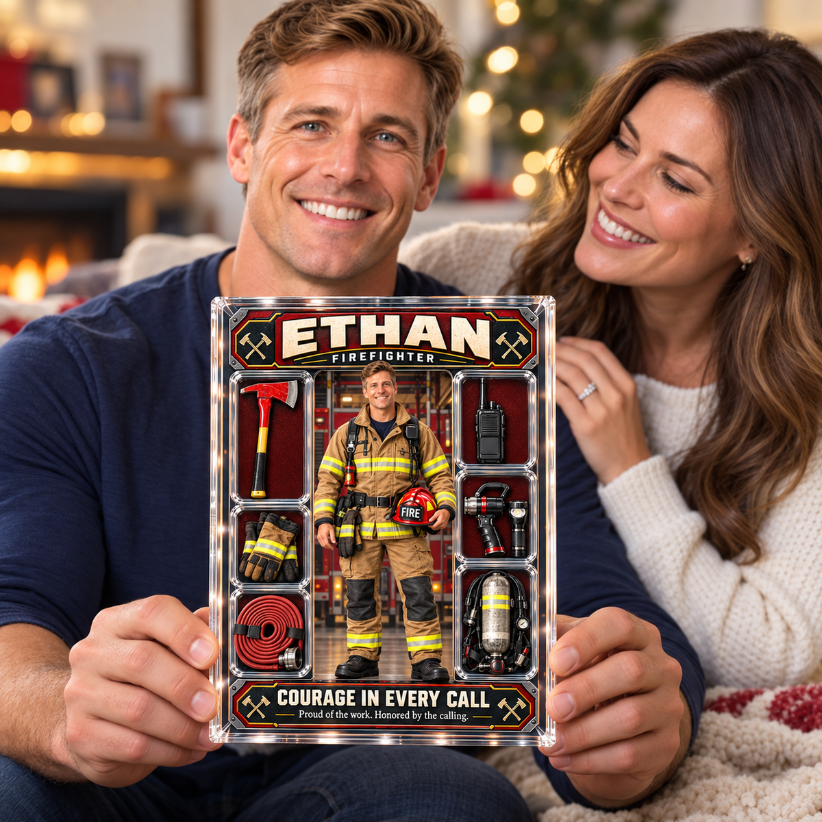 Personalized Firefighter Acrylic Block – Custom Photo & Name Fireman Figure, Fire Station Decor & Firefighter Appreciation Gift 8f2ccdde-a5de-48fb-98bd-af24c7ac32fe-Heartfelt-firefighter-plaque-gift-moment-2.png