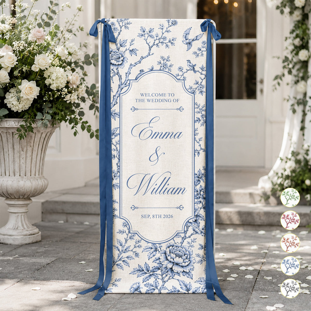 Custom Toile De Jouy Wedding Sign - Personalized Welcome Sign - Wedding Decoration 8f3ee1c3-9e76-4a6f-9e91-9d1354a1b130-1.jpg