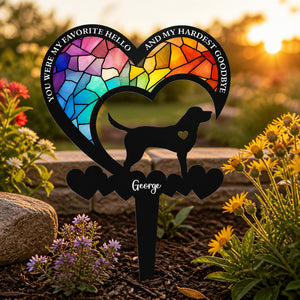 Rainbow Paw Stained-Glass Dog Memorial Garden Stake – Custom Name - Personalized Cut Metal Sign UV Printed 8f46e1ca-0135-47d9-b4c4-621e0e952199.jpg