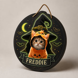 Halloween Pet Photo Wood Sign – Witch Hat Edition - Personalized Wood Sign 8f57ac29-5dda-4647-954e-432b9c317843.jpg