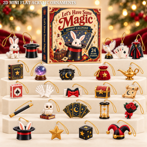 Magic Collection Advent Calendar 2026 - 24-Day Festive Countdown, Acrylic Charms Blind Box - Gift For Magic Lovers 8f59d44d-a65f-4c47-806c-935b4fbe7d69-magic-text.png