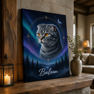 Custom Aurora Night Pet Portrait Canvas with Name - Personalized Canvas 8f640466-2af3-457e-85c3-19b45129e6d7.jpg