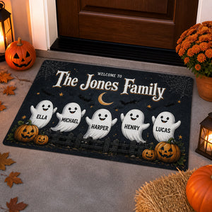 Halloween Family Ghost Doormat — Personalized Surname & Names - Personalized Doormat 8f682478-2424-480d-bc10-366f15d61902.jpg