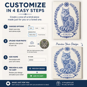 Chinoiserie Cat Portrait Canvas – Personalized Pet Name - Personalized Canvas 8fa11b1d-279a-492f-9a76-d9642b315807.jpg