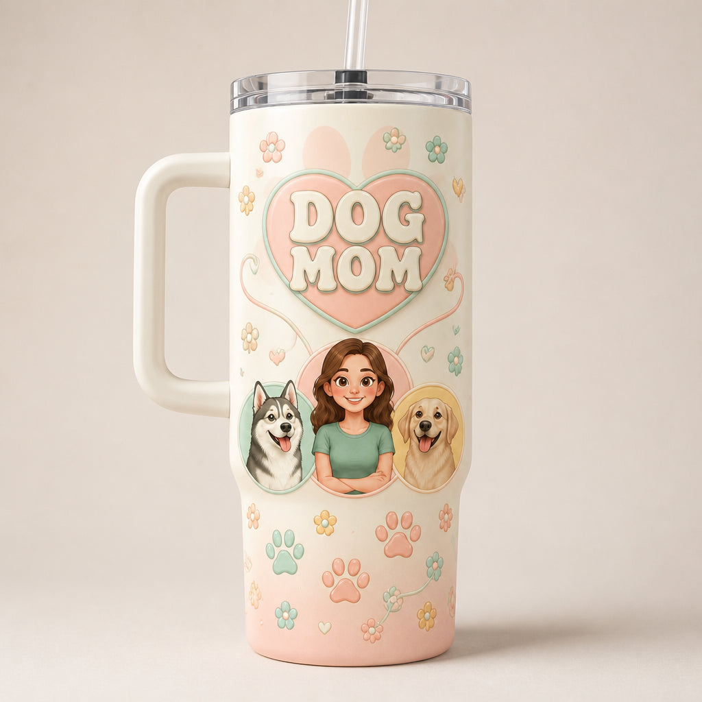 Dog Mom Custom Cartoon Portrait 40oz Handle Tumbler - Personalized 40 oz Stainless Steel Tumbler 8facb292-af68-4513-b34d-eddb28956126.jpg