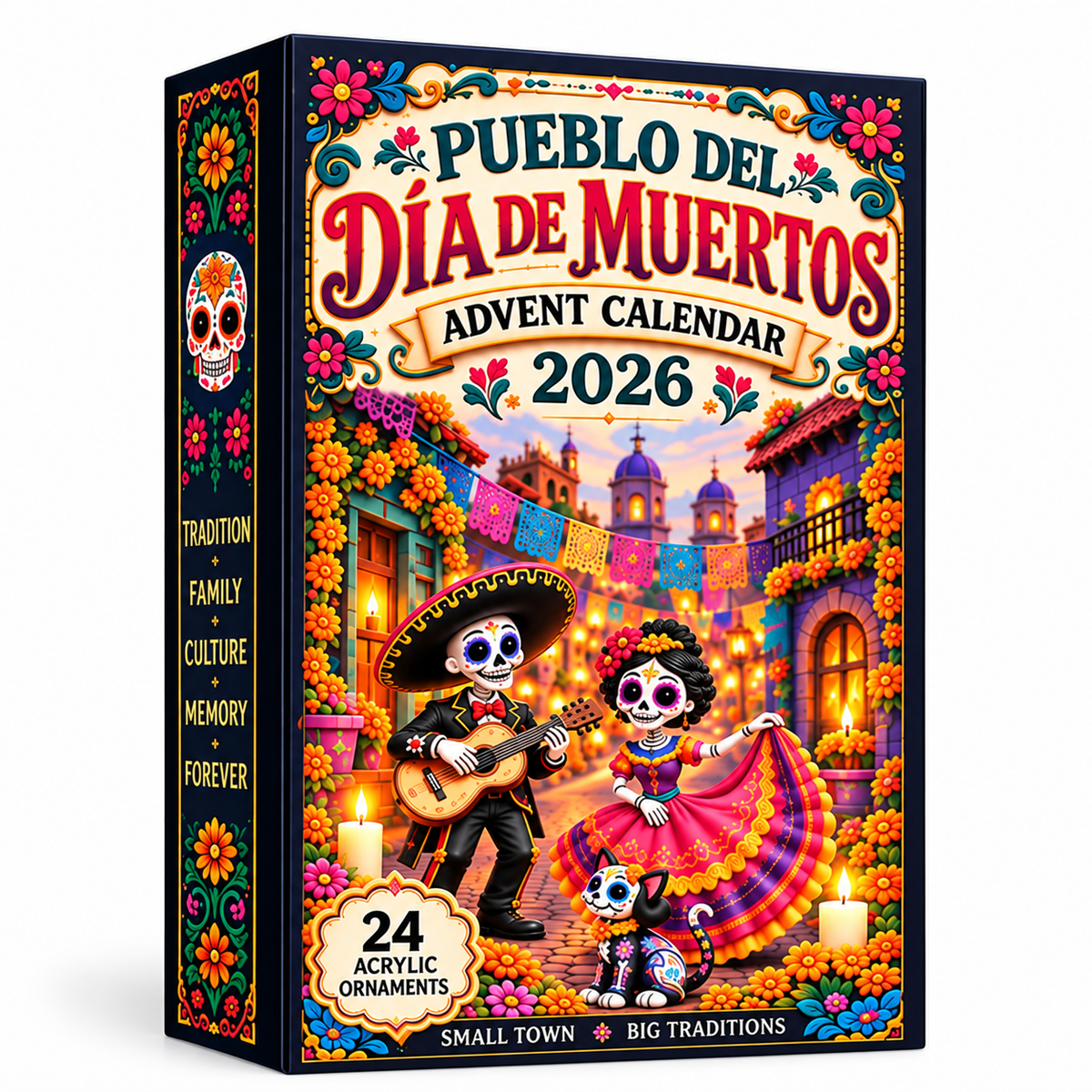 Día de Muertos Advent Calendar 2026 – 24 Acrylic Ornaments, Mexican Day Of The Dead Christmas Countdown Decor 8fb1d22c-2fa1-4a72-afd1-04134dec51e0-op2.png