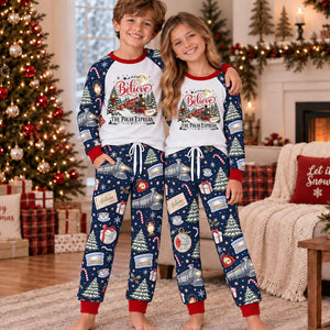 Polar Express Christmas Pajamas, Family Matching Pajama Set, Personalized Name PJs, Custom Family Christmas Sleepwear 8fc3f00f-bf56-4858-9cce-54b16389f855-fdfddf-2-.webp