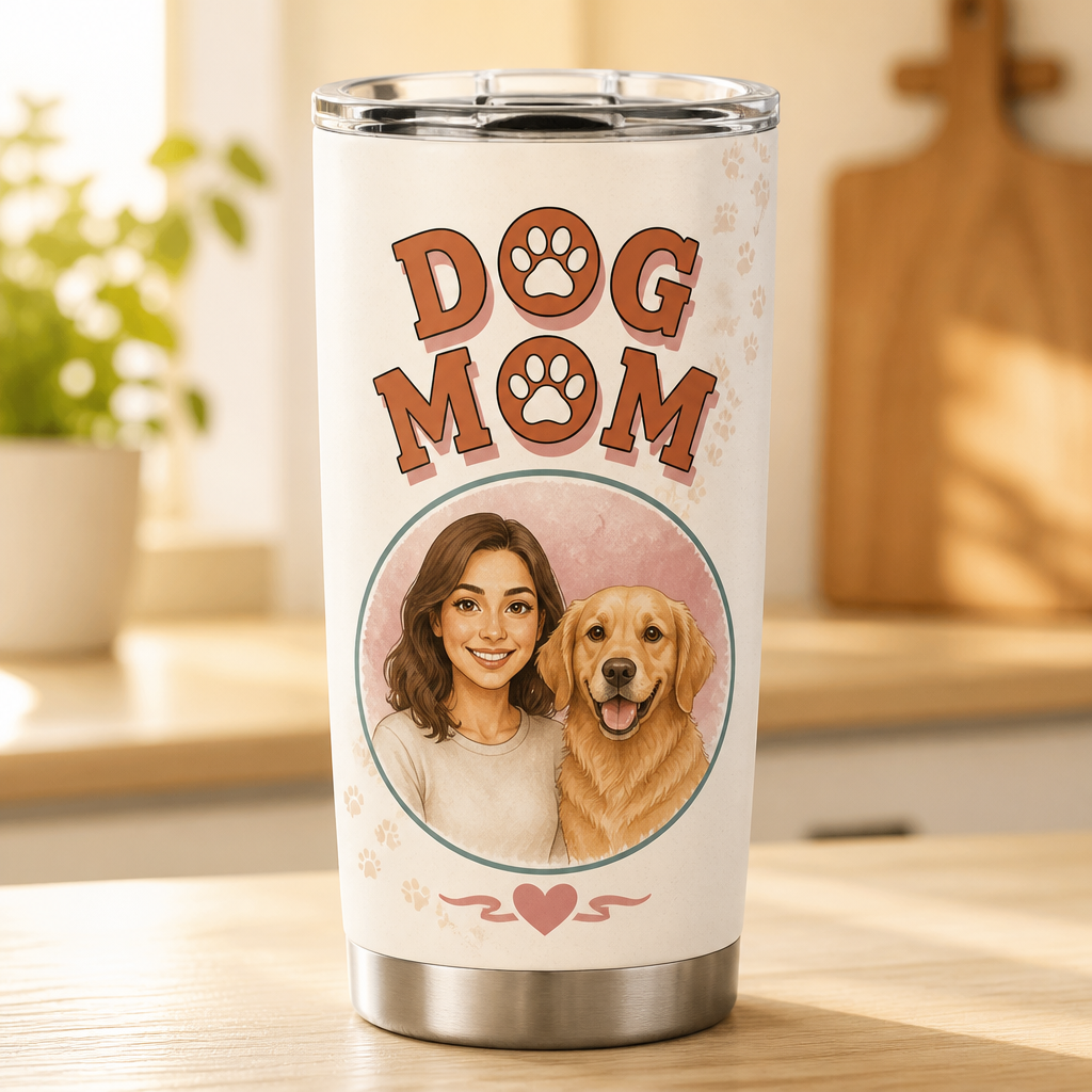 Dog Mom Tumbler – Two Portrait Upload (Owner + Dog) - Personalized Tumbler 8fd944e9-6a2f-40c2-a4e7-5febf3ac6aae.png