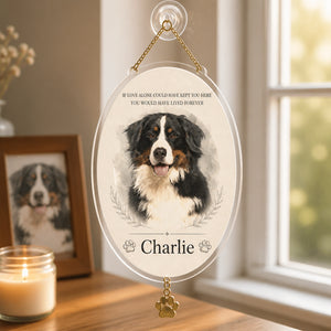Watercolor Pet Memorial Portrait Canvas – Photo Upload, Name + Quote - Personalized 1 Layered Suncatcher with Charm 8fe00cf7-a126-4a53-950f-6af37ab2d63a.jpg