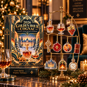 2026 Golden Hour Cognac Lover Advent Calendar, Luxury Whiskey Countdown, Christmas Holiday Gift For Men, Unique Bar Decor 8fe3d326-51a5-4bb5-a2cb-e35d925ebe6b-5fd478af-5cb2-4505-b01e-5570d51a7e44.png