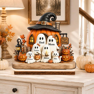 Personalized Halloween Wooden Plaque, Custom Ghost Family Sign, 2 Layered Wooden Decor, Pumpkin House Halloween Family Gift 8fecf7a1-c0e4-4885-a29e-9592e15a2286-gfh-10-.webp