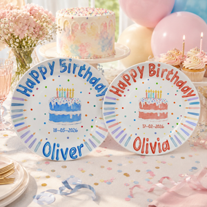 Personalized Birthday Plate Custom Name, Happy Birthday Ceramic Keepsake Gift, Kids Party Decor, Unique Birthday Gift for All Ages 9018ae24-1659-41da-8862-afb4399171a2-1.png