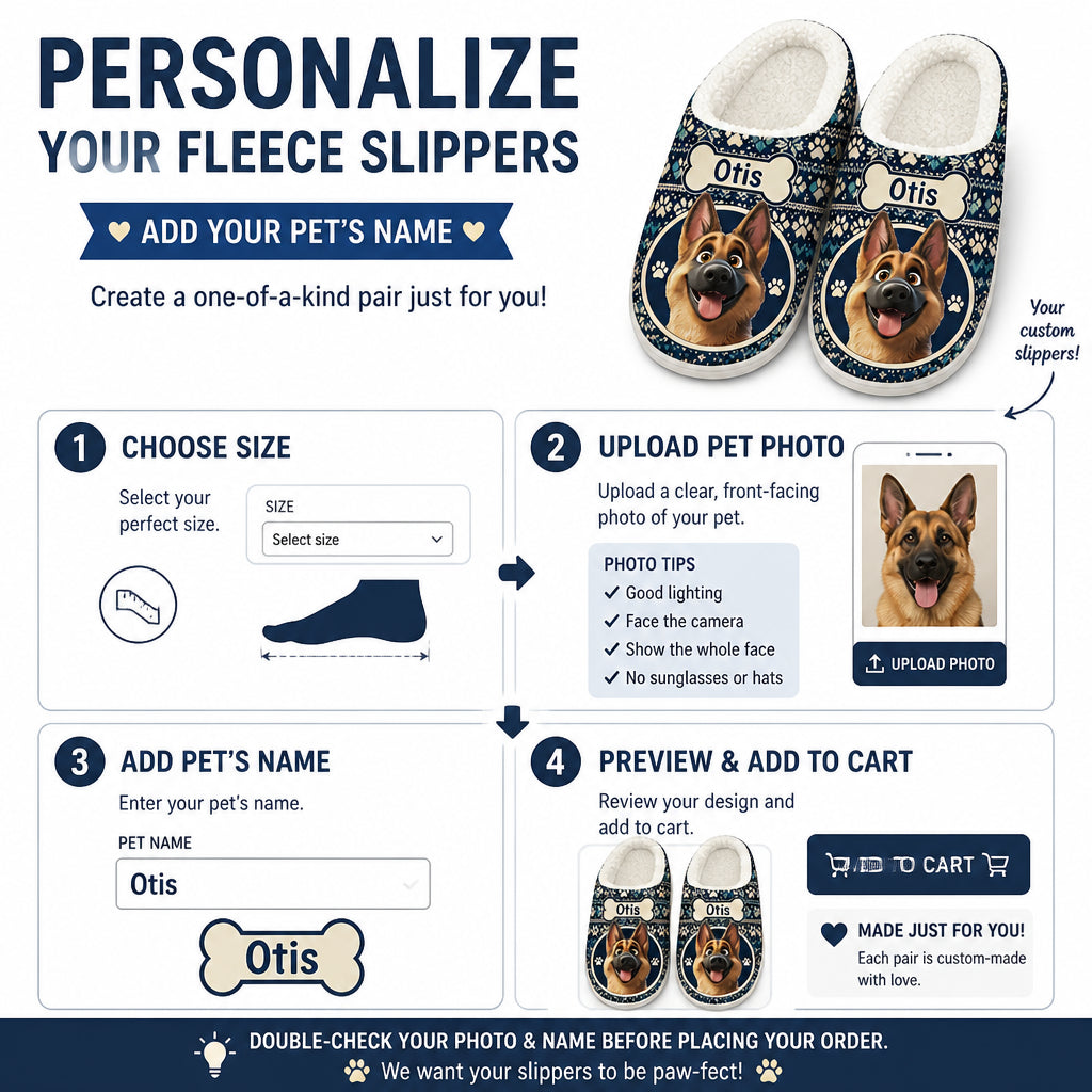 Cozy Pup Name Slippers – German Shepherd Cartoon on Fair Isle - Personalized Fleece Slipper 904ca55a-c03c-4e5e-9012-bb027e1348c7.jpg