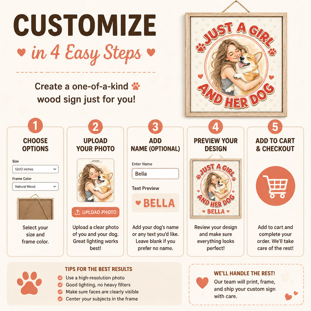 Just a Girl and Her Dog – Custom Portrait Wood Sign - Personalized Wood Sign 9075195b-1d35-4505-a546-f168ec53968f.jpg