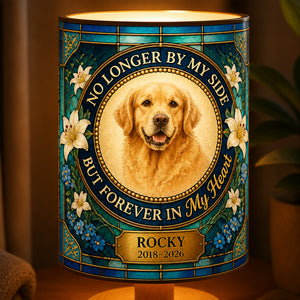 Pet Memorial Fabric Lamp – Forever In My Heart (Photo + Name + Years) - Personalized Custom Fabric Lamp 9082897b-63b4-40ab-bed5-4e7c32168036.jpg