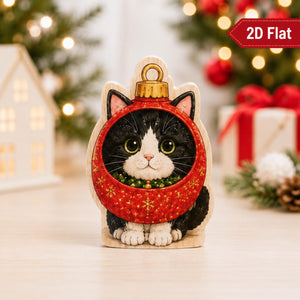 Christmas Cat Wooden Block Set, Santa Tree Ornament Kitty Shelf Decor, Cute Holiday Cat Lover Gift 9085a38a-1372-4a6e-8aad-fe5e927fed78-4.jpg