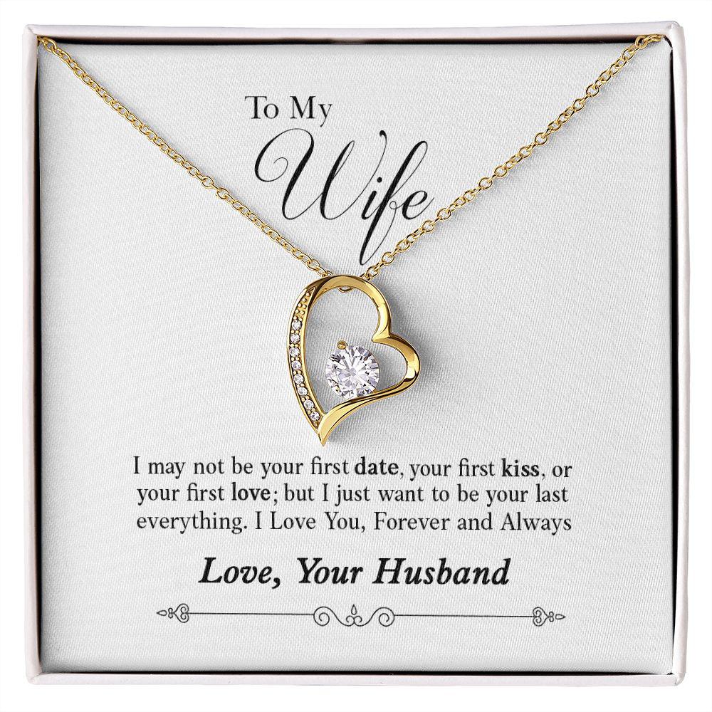 Necklace With Message To My Wife - Love You, Forever And Always, Gift For Wife, For Wife, Valentine's Day Gift Love From Husband. 908.jpg