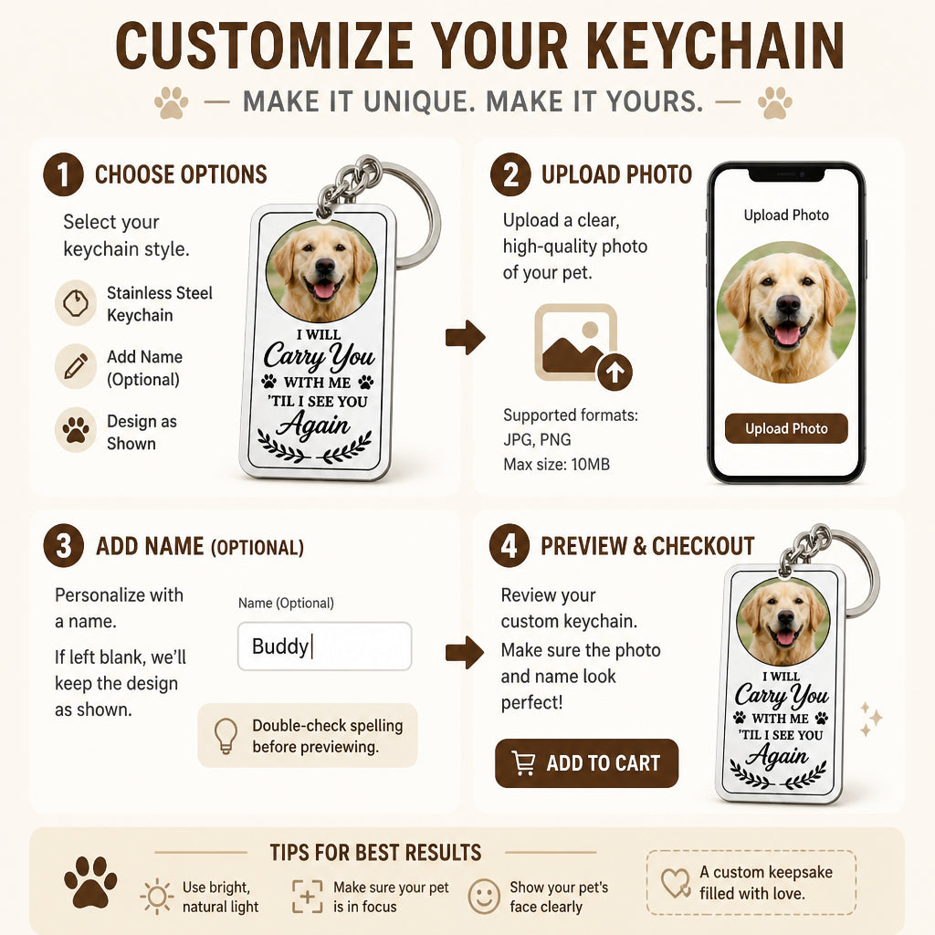 Pet Memorial Photo Keychain – Carry You With Me - Personalized Color Printed Stainless Steel Keychain 90929f17-47b2-4e79-9ac7-53baf67888e8.jpg