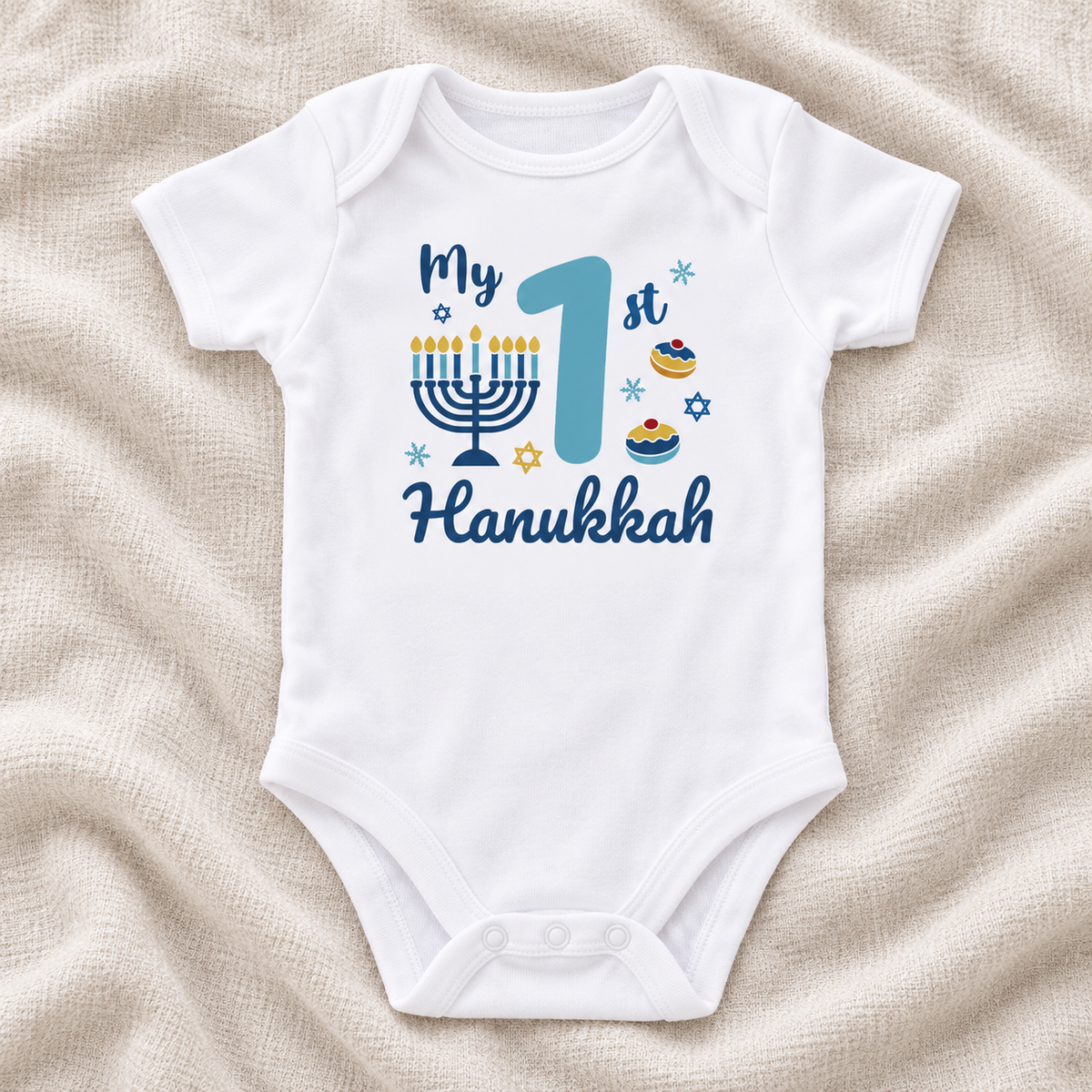 My First Hanukkah Baby Bodysuit, Jewish Holiday Shirt, Gift For Baby 90e44814-f7bd-4151-baba-c8ff0628c66a-o5.png
