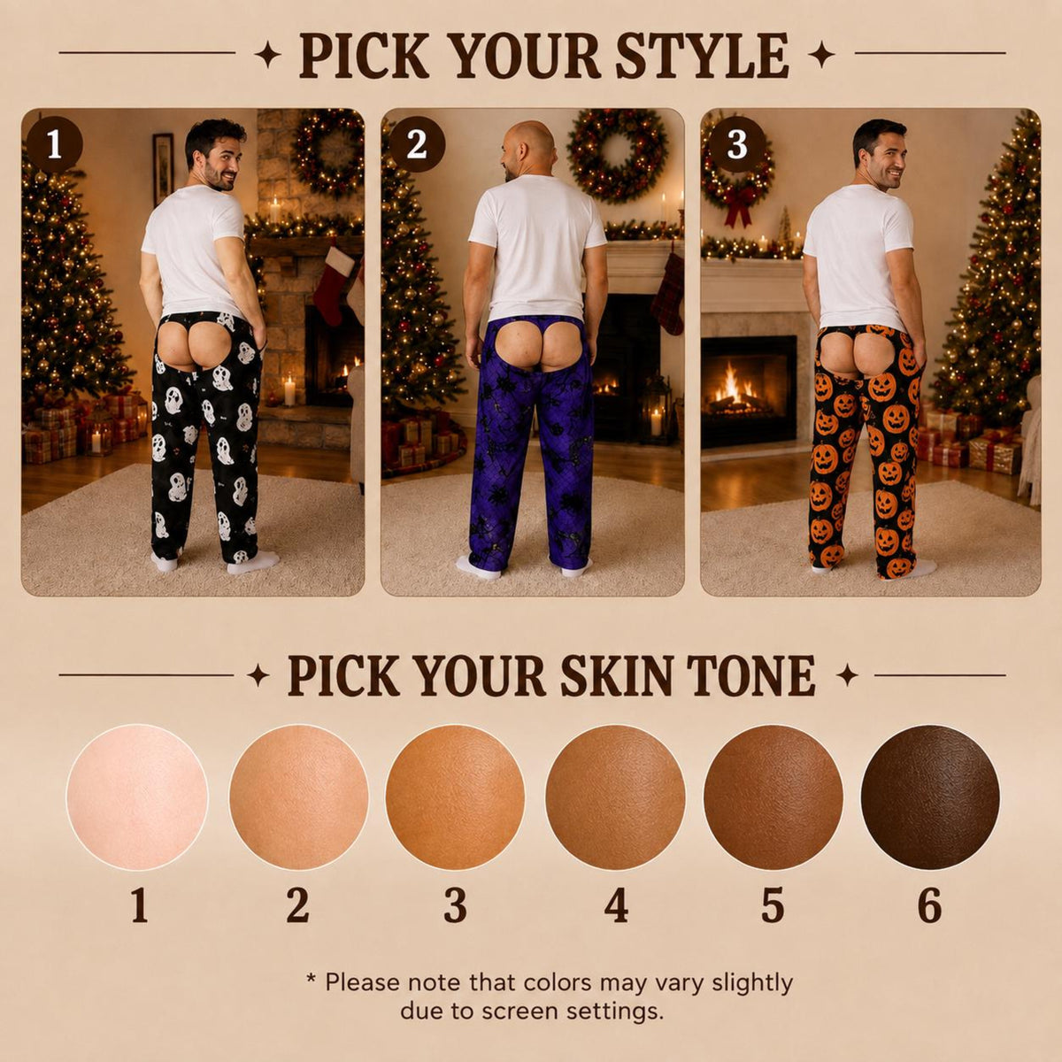 Personalized Funny Halloween Backless Pajama Pants, Custom Pumpkin Spooky Men Lounge Pants 9116606a-d5af-4ab6-94e0-29af39f9da23-2.jpg