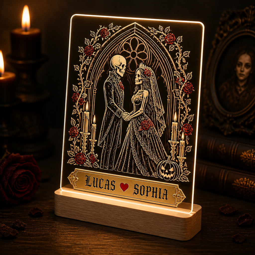 Gothic Skeleton Lovers Night Light – Personalized Names - Personalized 3D LED Light Wooden Base 91244b93-9420-455e-a1b5-6d77b2681265.jpg