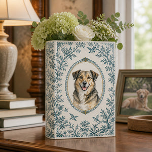 Custom Pet Portrait Toile Cameo Acrylic Book Vase - Personalized Acrylic Book Vase 91452499-515d-4f1f-97b2-a0e15fa44cf5.jpg