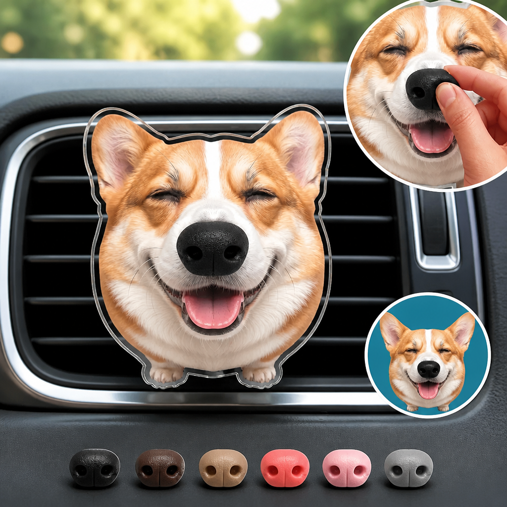 Smiling Corgi Car Vent Clip – Cute Dog Badge - Car Vent Clip 9145f13c-f3a2-4a31-b90c-0fce70fb049a.png