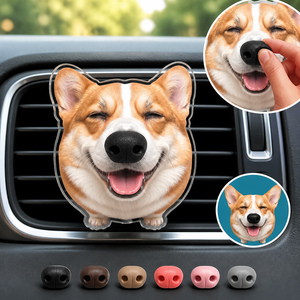 Smiling Corgi Car Vent Clip – Cute Dog Badge - Car Vent Clip 9145f13c-f3a2-4a31-b90c-0fce70fb049a.png