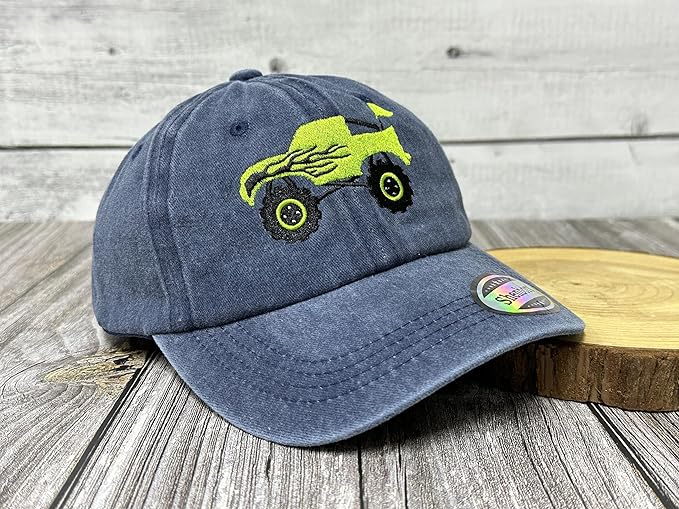 Embroidered Monster Truck Baseball Hats for Girls Boys 914ihF_affL._AC_SX679.jpg