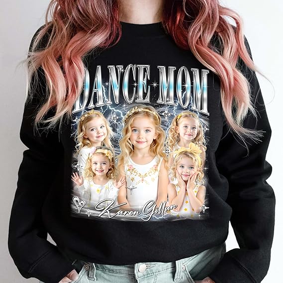 Dance Mom Custom T Shirts for Mom Mama Shirt with Photos Vintage Tee Custom Funny Shirt for Mom