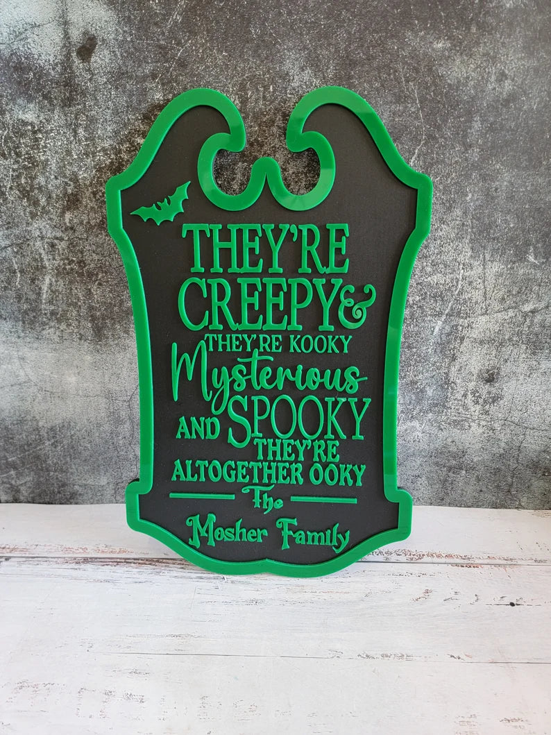 Custom Last Name Halloween Sign: Creepy & Kooky Family Decor 918c00ca-215a-4faa-ae18-5e2672024e88-bvbvbv-3-.webp