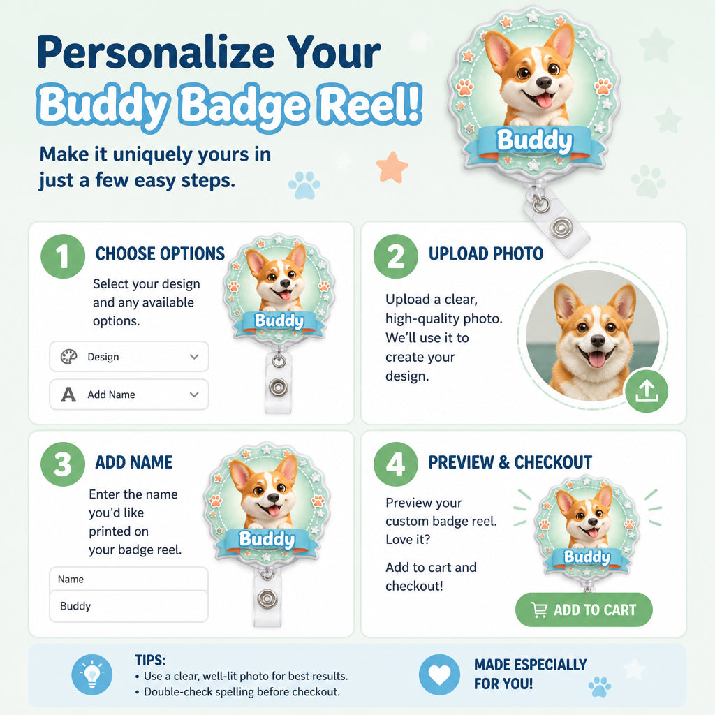 Custom Pet Portrait Badge Reel – Chibi Medallion - Personalized Custom Shape Badge Reel 9194ec7b-d20b-4631-bf68-5ec8e5ddd4c2.jpg