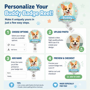 Custom Pet Portrait Badge Reel – Chibi Medallion - Personalized Custom Shape Badge Reel 9194ec7b-d20b-4631-bf68-5ec8e5ddd4c2.jpg