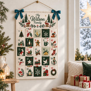Personalized Woodland Advent Calendar, 25 Pocket Christmas Countdown, Family Name Wall Hanging 919e3eae-debe-4617-bd28-1d3d682c4ec8-il_1588xN.8601351875_kfqb.jpg