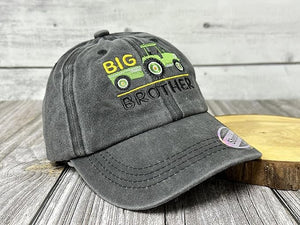 Embroidered Farm Tractor - Big Brother Baseball Hats for Girls Boys 91ASEs9z_zL._AC_SX679.jpg